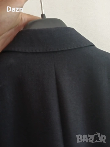 Чисто ново тъмно синьо двуредо сако Zara Origin, снимка 2 - Сака - 54878026