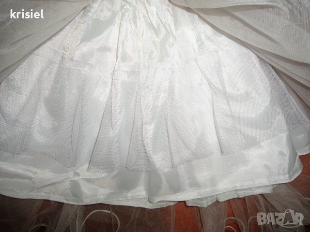 ЗА КРЪЩЕНЕ КРАСИВА РОКЛЯ--1 ГОДИНКА, снимка 6 - Бебешки рокли - 54149797