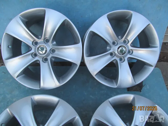 Алуминиеви джанти - 5 x 112 - 16 цола за SKODA ,Volkswagen,Seat,Audi,Cupra,Ford , снимка 6 - Гуми и джанти - 54168398