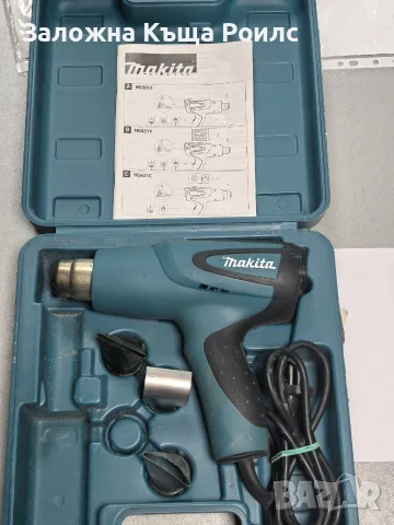 Пистолет за горещ въздух Makita HG5012, снимка 4 - Други инструменти - 55676519