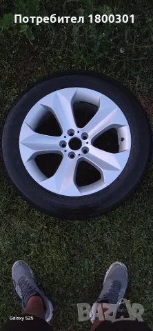 OEM БМВ джанти 19 цола style 232 с гуми 255/50/19, снимка 4 - Гуми и джанти - 55599232