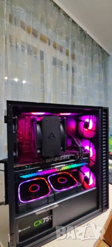 Продавам Добър Геймърски Комютър Ryzen 5 7500F/32GB/1000GB SSD/Asus TUF Gaming RTX 3070/Гаранция, снимка 8 - Геймърски - 54776152
