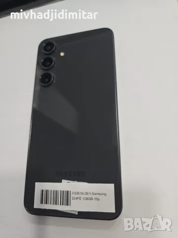 ***КАТО НОВ*** Samsung S24FE -128GB/KNOX OFF, снимка 2 - Samsung - 55376479