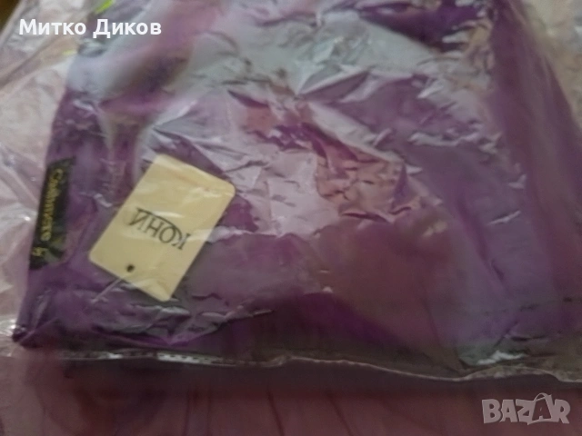 Шал от кашмир нов на Кони 180х73 см и ресни 8.5см, снимка 5 - Шалове - 54602355
