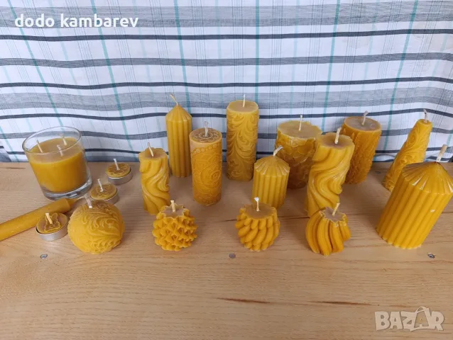 Свещи от пчелен восък