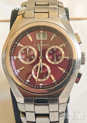 CANDINO Chronograph wr 100m Swiss Made 