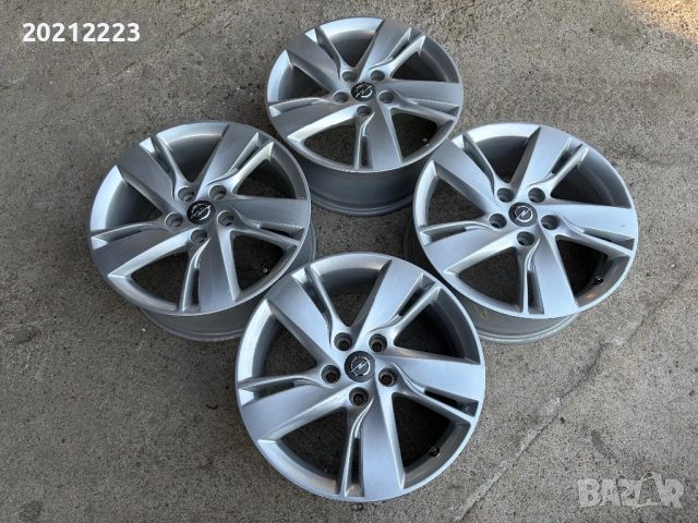 4 броя алуминиеви джанти за Opel Astra J,Antara,Zafira Tourer C,Insignia B 17, снимка 6 - Гуми и джанти - 54439057