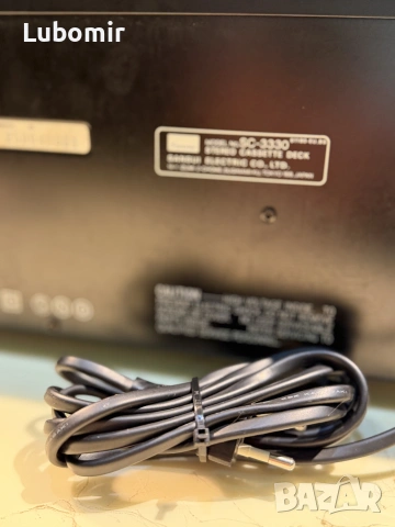 SANSUI SC-3330 Stereo cassette deck, снимка 6 - Декове - 55240946