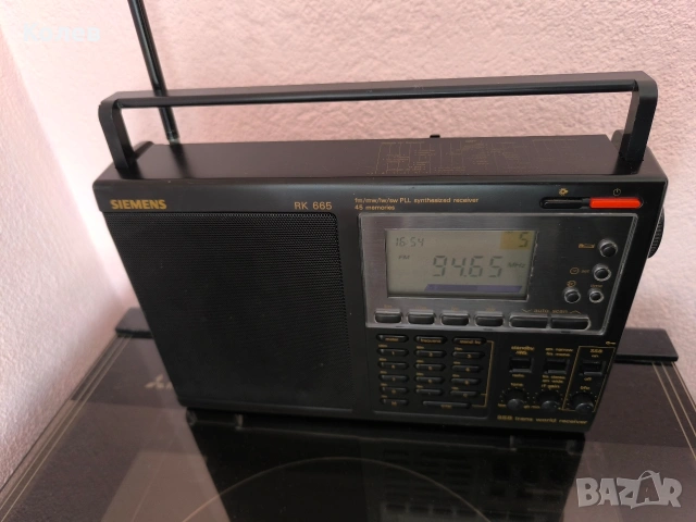Радио Siemens RK 665 / Sangean ATS 818, снимка 2 - Радиокасетофони, транзистори - 54174836