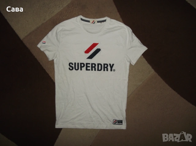 Тениски SUPERDRY  мъжки,С-М, снимка 2 - Тениски - 54782829