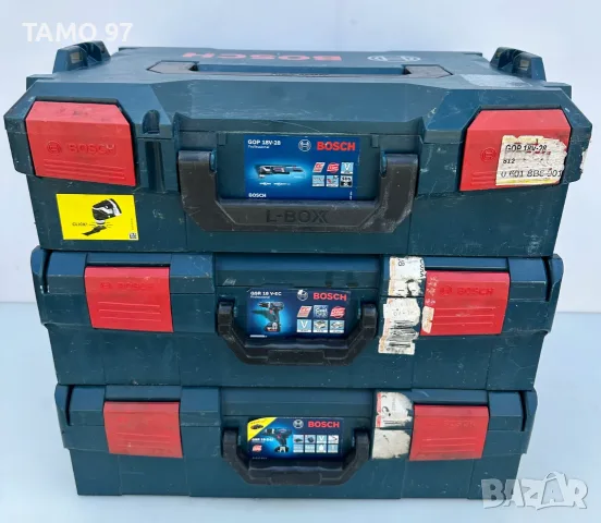Bosch L-boxx 136 - Куфари от винтоверт и реноватор
