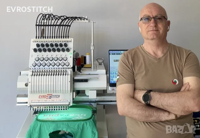 Бродираща налична 50х40см , А15 PRO, 24м. гаранция, опция лизинг