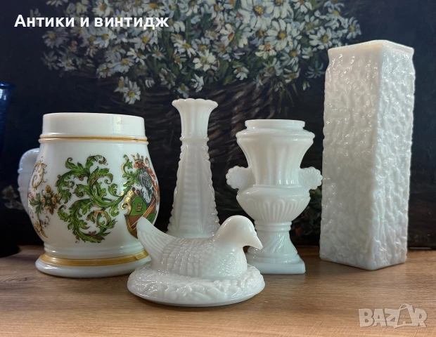 Млечно стъкло milk glass