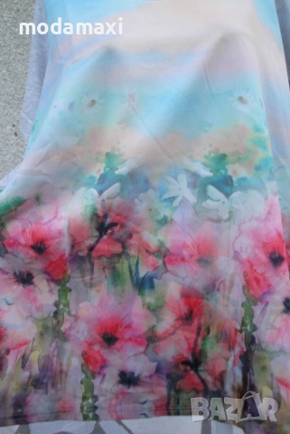 4XL  Туника  Ms Mode с макове  , снимка 4 - Туники - 55288906