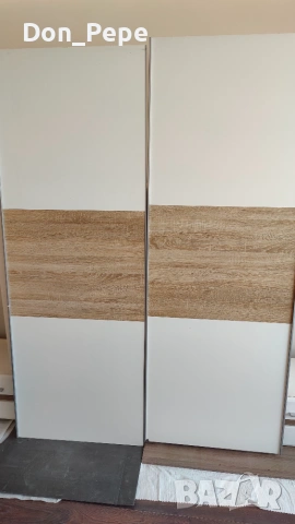 Гардероб плъзгащи врати 150 x 220, снимка 2 - Гардероби - 55049114