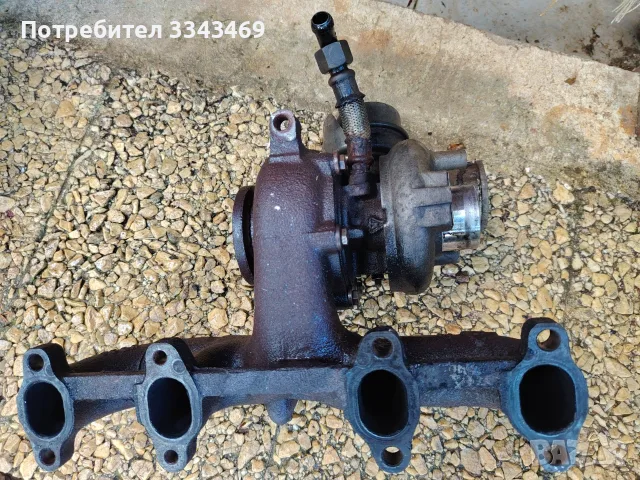 Турбо за дизел 1.9 TDI 77кв BJB +бонус други части, снимка 2 - Части - 55327138
