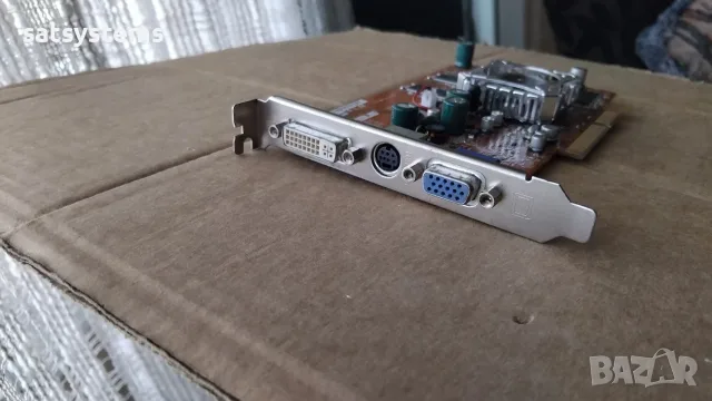 Видео карта ATi Radeon Asus A9550GE 128MB DDR 128bit AGP, снимка 3 - Видеокарти - 55335727