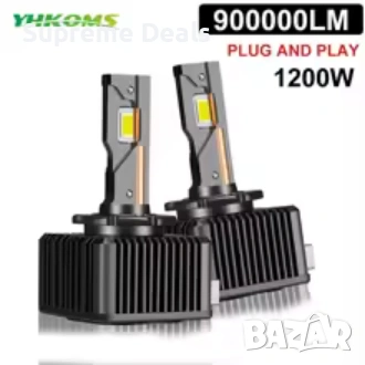 LED Крушки D1S D3S + 300 % , снимка 3 - Аксесоари и консумативи - 54155851