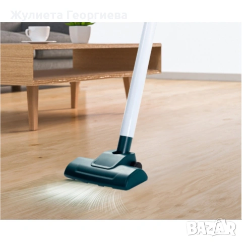 Акумулаторна домакинска ръчна прахосмукачка с 5 накрайника, снимка 4 - Прахосмукачки - 53969391