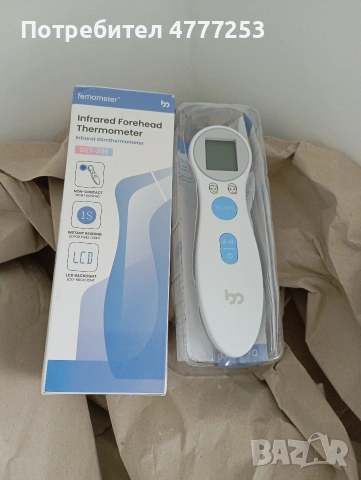 Термометър ,безконтактен термометър , термометър за чело
