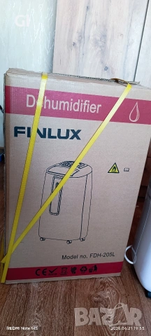 Обезвлажнител/ влагоабсорбатор Finlux FDH-205L, 5 л, снимка 2 - Влагоабсорбатори и влагоуловители - 54990508