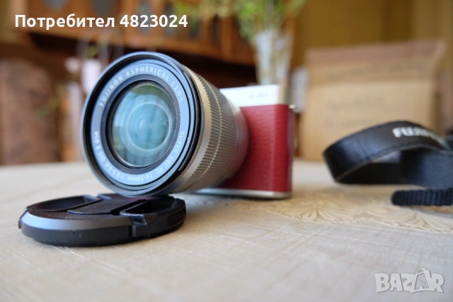 Fujifilm X-A1 16.3MP Brown Digital Camera + Fujinon 16-50mm f3.5-5.6