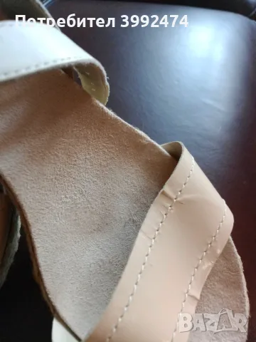 Дамски сандали, Clarks, размер-38, снимка 4 - Сандали - 55393528