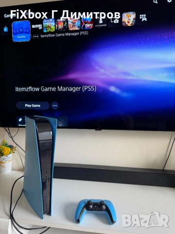 Хакнат PlayStation 5 Digital + 512gb SSD с Y2JB и EtaHen 2.5B, снимка 2 - PlayStation конзоли - 54114265