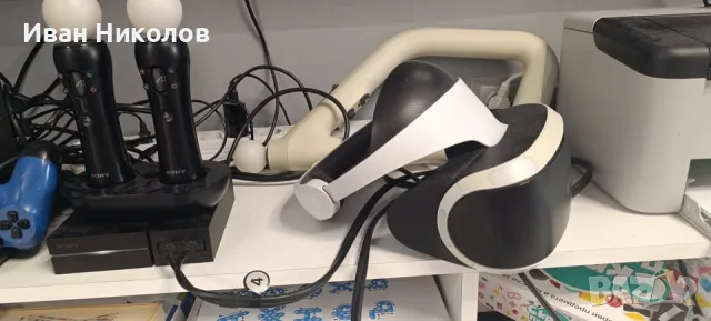 Playstation 4 + VR+ motion controlers + gun +11 games, снимка 3 - PlayStation конзоли - 55297063