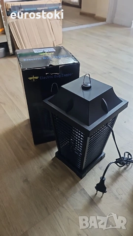 Electric Bug Zapper UV лампа против насекоми 20 W и 4500V, технологии за безопасност, светлина , снимка 6 - Градинска техника - 54494875