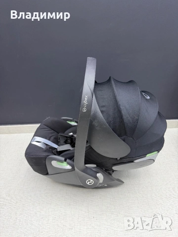 Бебешка количка Cybex E-Priam4 Platinum Chrome Combi, снимка 7 - За бебешки колички - 54731557