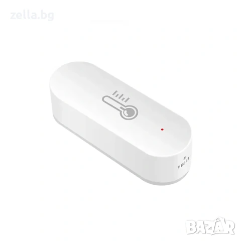 WiFi термометър и влагомер Tuya 2.4GHz – прецизен мониторинг на температура и влажност 10317, снимка 4 - Друга електроника - 54663525
