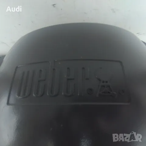 Електрическо барбекю WEBER Q140 Масивен корпус от лят алуминий Масивна чугунена решетка , снимка 9 - Барбекюта - 55391862