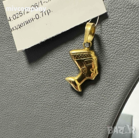 Златна Висулка 0.7гр , снимка 7 - Колиета, медальони, синджири - 55141756