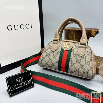 Gucci Нова Дамска Кожена Чанта Гучи 