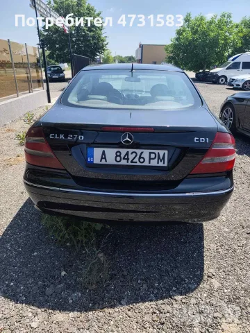 Мерцедес CLK 270 cdi, снимка 3 - Автомобили и джипове - 55431497