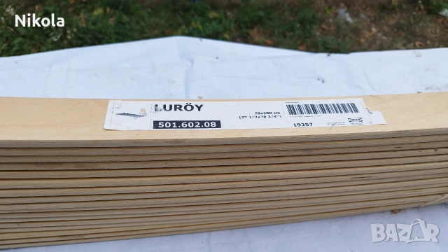Подматрачна рамка, 70х200 см LURÖY от Икеа - Ikea, снимка 14 - Матраци - 47005357