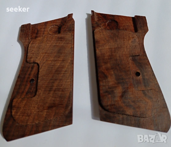 Орехови чирени за пистолет Валтер / Walther PP, PPK/S, снимка 4 - Оборудване и аксесоари за оръжия - 47368725