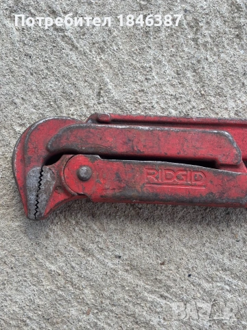 Тръбен ключ Ridgid с двойно рамо и челюсти на 90˚, снимка 3 - Ключове - 54988621