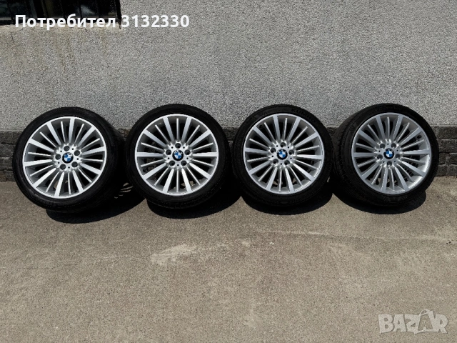 Оригинални джанти за BMW Style 416 18ки с летни гуми, снимка 3 - Гуми и джанти - 54646807