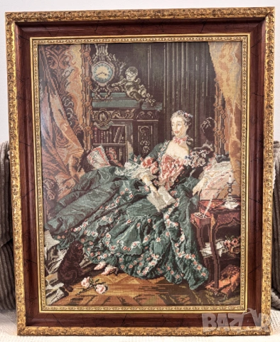 Гоблен "Мадам Помпадур", снимка 16 - Гоблени - 54189947