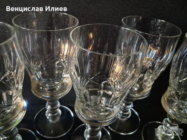 Нови Кристални Чаши, снимка 6 - Сервизи - 55504232