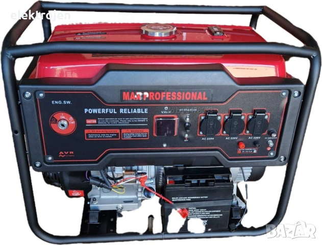 Генератор за ток HOLGER 8.5 KW / Агрегат за ток - Медни намотки