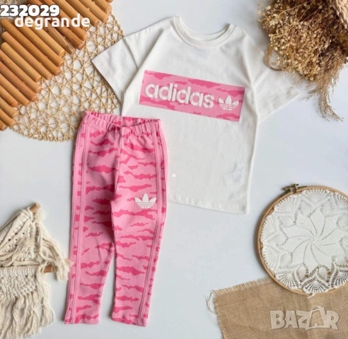Сладурски комплект 🩷 Adidas 🩷клинче от 3-4 г до 7-8 г