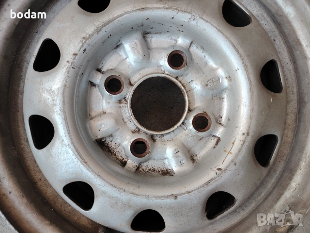 Железни джанти 14” - за Volkswagen GolF II и Jetta II   , снимка 4 - Гуми и джанти - 55236401