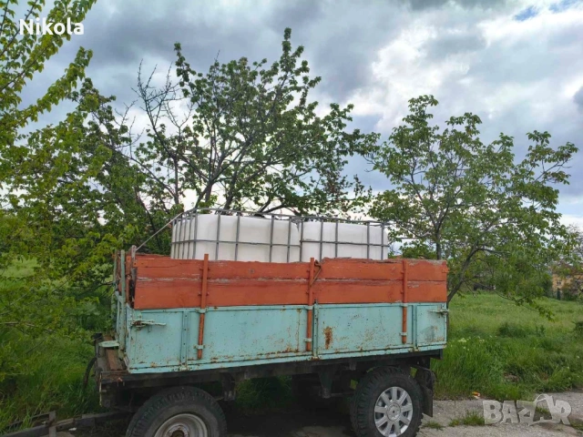 Продава се здраво ремарке – 2 тона товароносимост 🚛