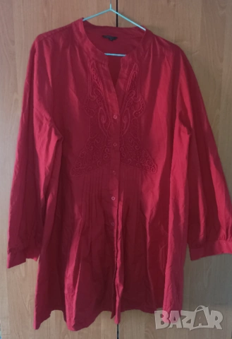 Памучна риза , снимка 2 - Ризи - 54151942