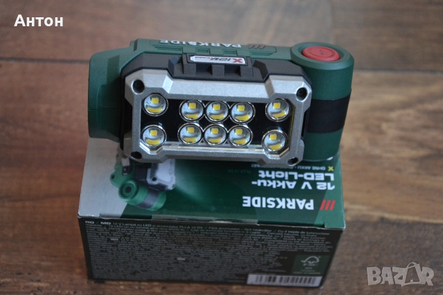 Нова Aкумулаторна LED Лампа Parkside 12V, снимка 2 - Други инструменти - 55000639