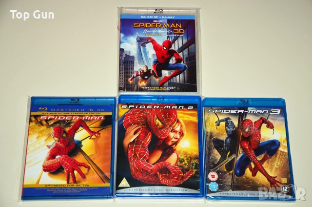 Блу Рей Спайдър-мен Blu Ray Spider-Man