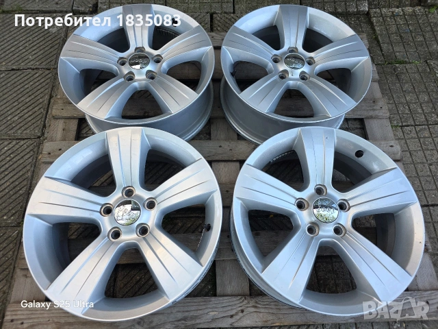 Лети джанти 17ки 5х114.3 Jeep, снимка 2 - Гуми и джанти - 54445076